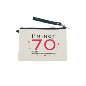 1pc Slogan Graphic Portable Large Capacity Travel Storage Makeup Bag For Women Girls